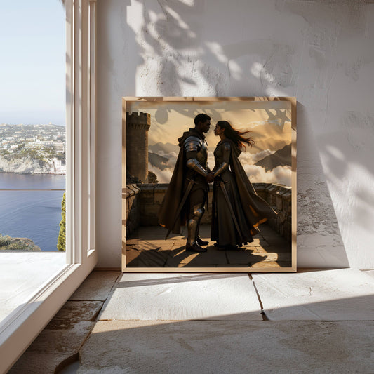 Fantasy Romance | Original Printable Wall Art | Digital Download