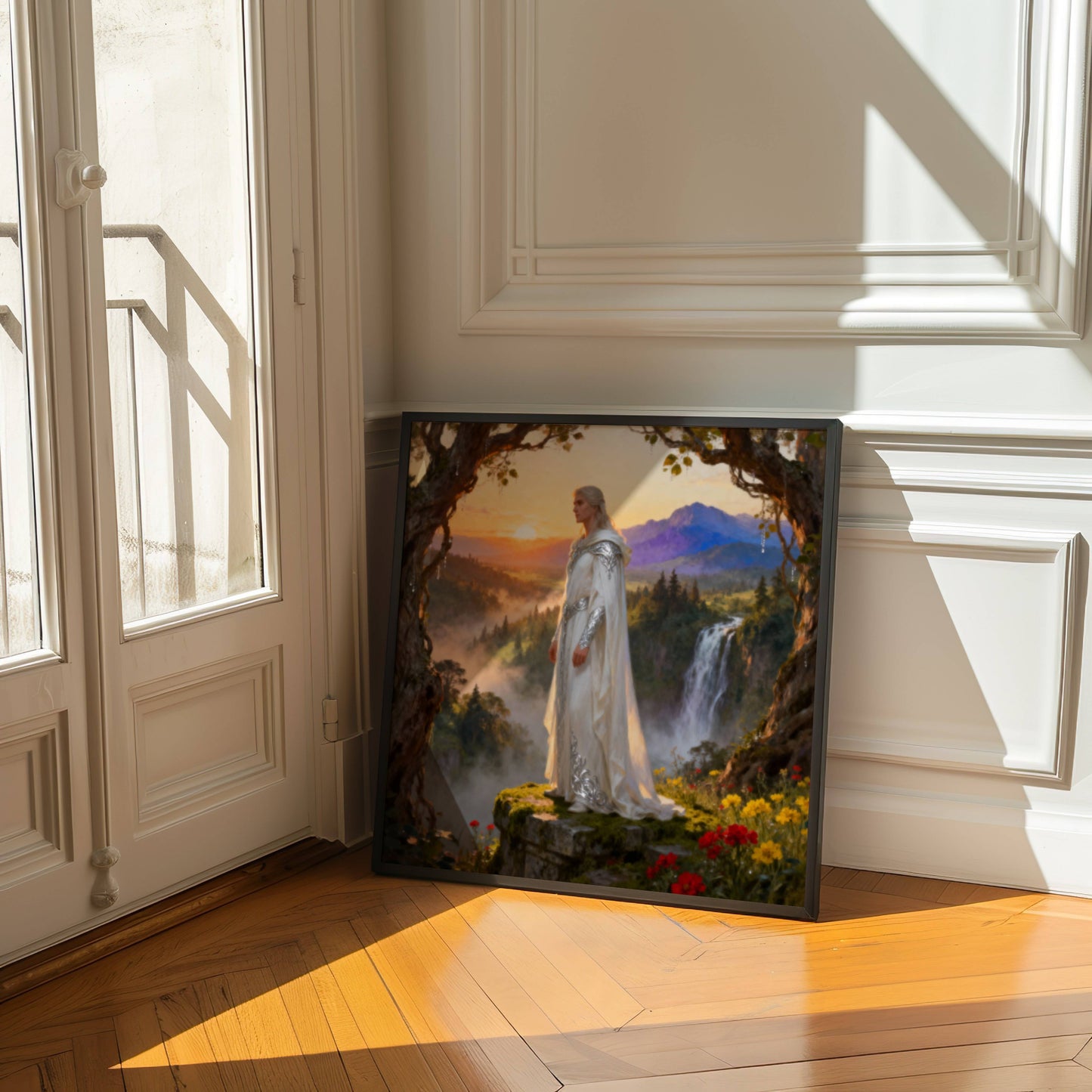 High Elf Original Printable Wall Art | Fantasy Digital Download | Beautiful Landscape | Home Decor