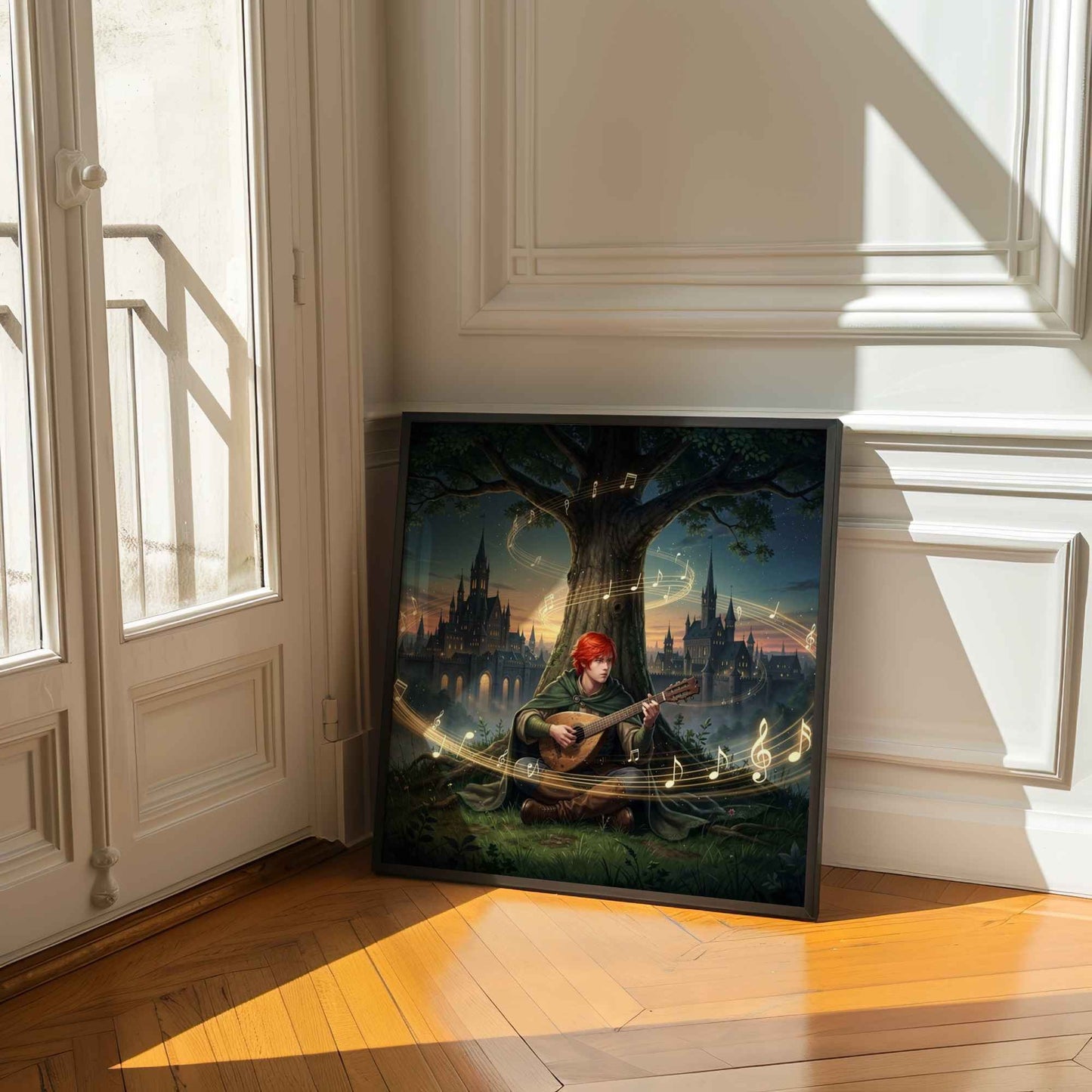 Minstrel Fantasy Fiction | Poster | Poster | Instant Digital Download | printable wall Art  for home decor