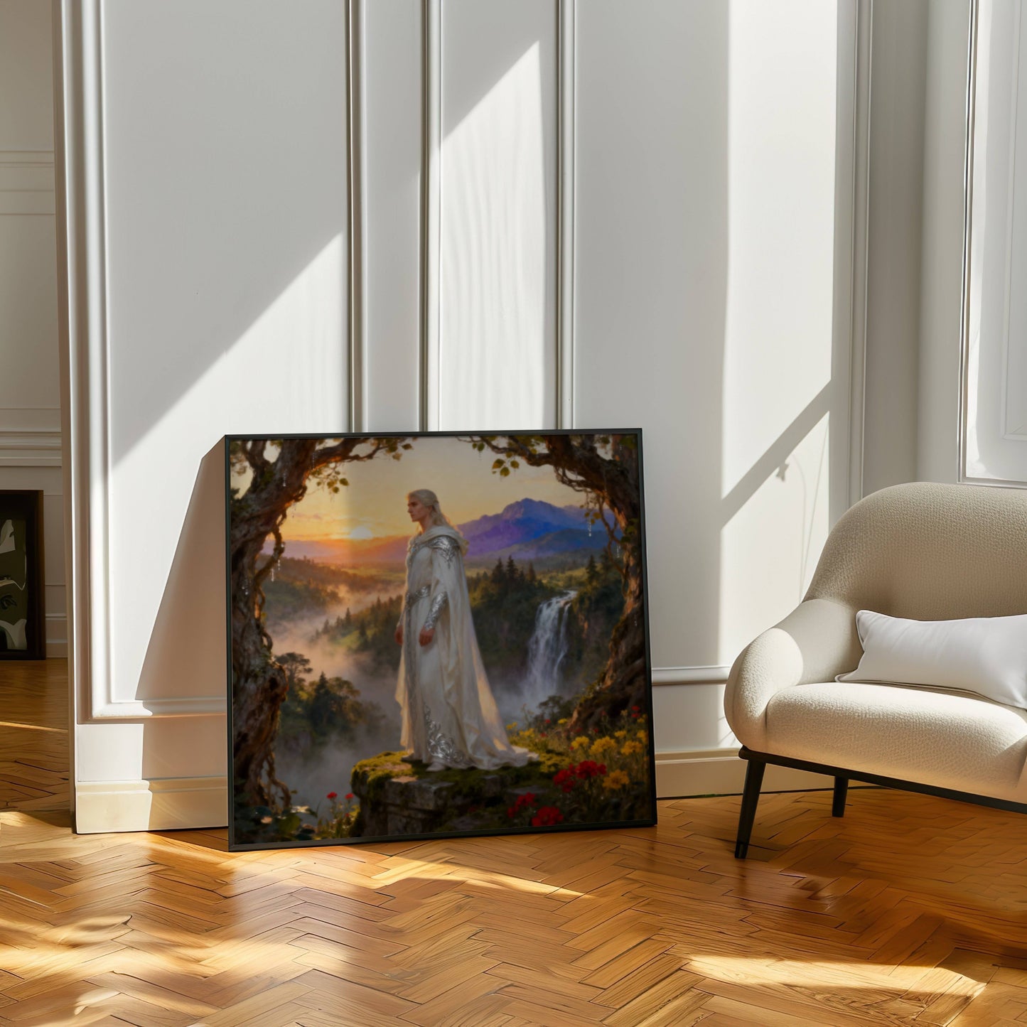 High Elf Original Printable Wall Art | Fantasy Digital Download | Beautiful Landscape | Home Decor