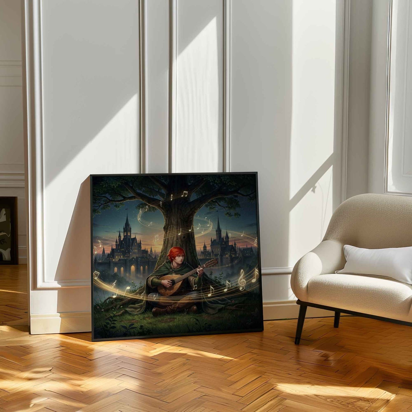 Minstrel Fantasy Fiction | Poster | Poster | Instant Digital Download | printable wall Art  for home decor