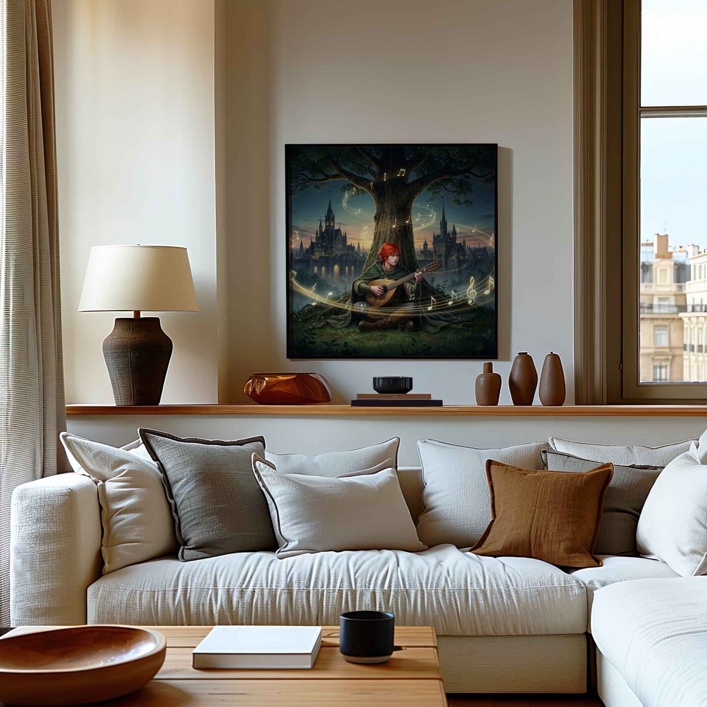 Minstrel Fantasy Fiction | Poster | Poster | Instant Digital Download | printable wall Art  for home decor