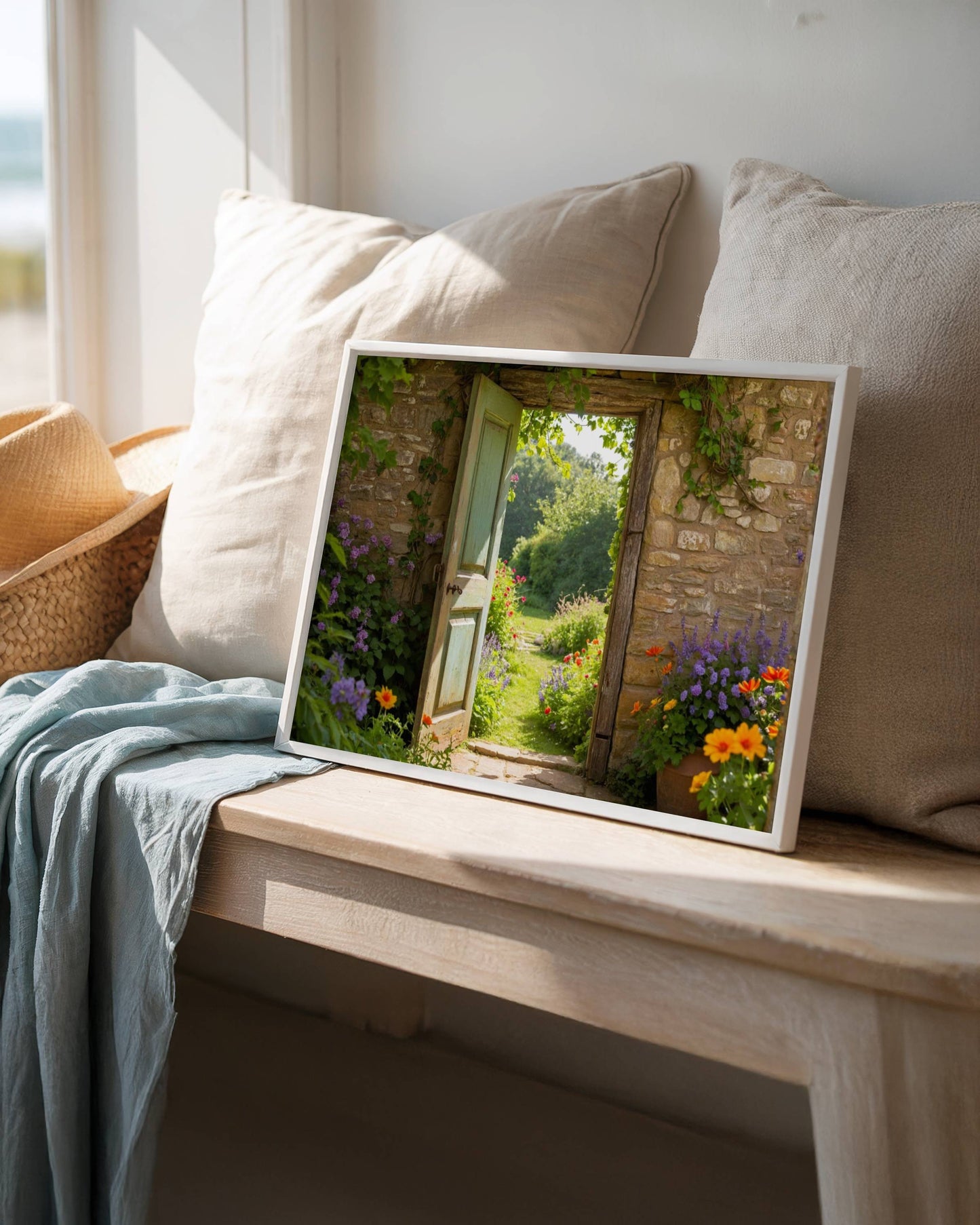 Secret Garden Original Printable Wall Art | Fantasy Digital Download | Mystical Enchanted Nature Home Decor